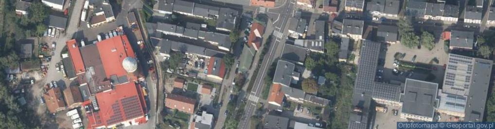 Zdjęcie satelitarne Przedsiębiorstwo Handlowo Usługowe Trafika