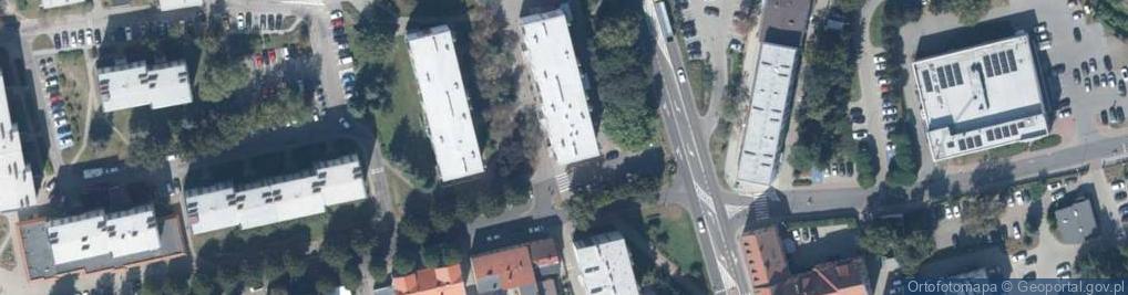 Zdjęcie satelitarne Przedsiębiorstwo Handlowo Usługowe Trafika