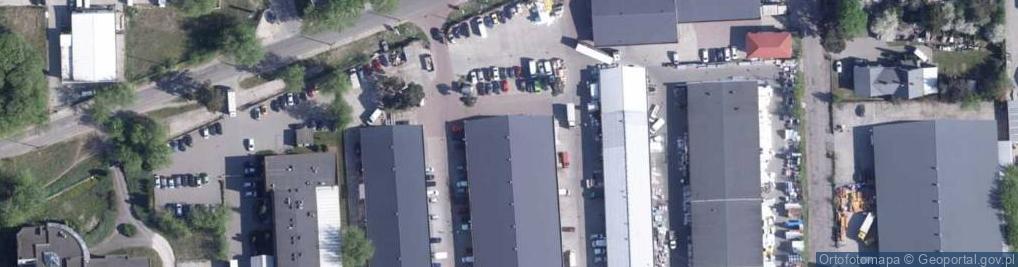 Zdjęcie satelitarne Przedsiębiorstwo Handlowo Usługowe Virgo Malec Białęcka Katarzyn