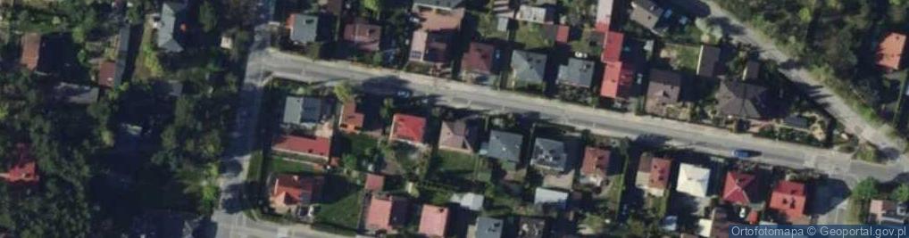 Zdjęcie satelitarne Przedsiębiorstwo Handlowo Usługowe w N U K Bogumiła Wnuk