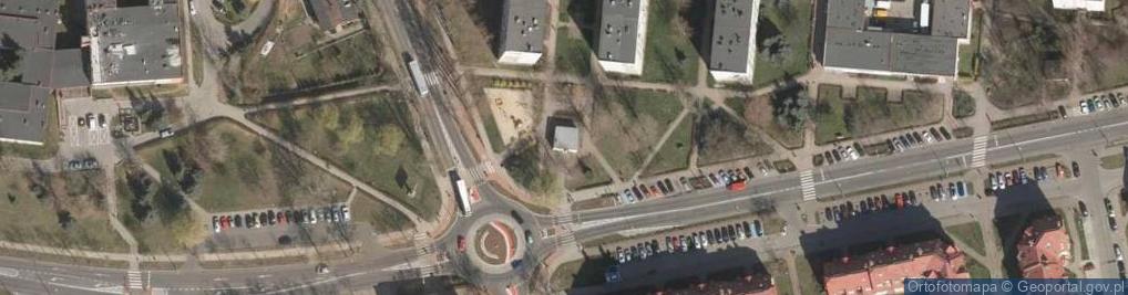 Zdjęcie satelitarne Przedsiębiorstwo Handlowo Usługowe Wioletta Radziejewska