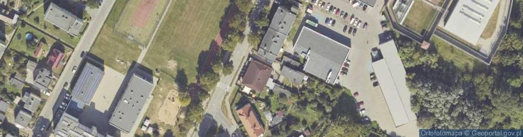 Zdjęcie satelitarne Przedsiębiorstwo Handlowo Usługowe Wisa