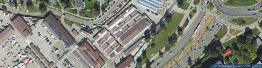 Zdjęcie satelitarne Przedsiębiorstwo Handlowo Usługowe Zadora