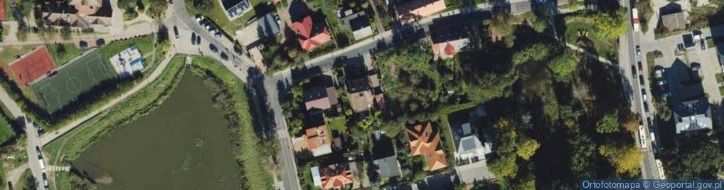 Zdjęcie satelitarne Przedsiębiorstwo Handlowo Usługowe Zielony Domek