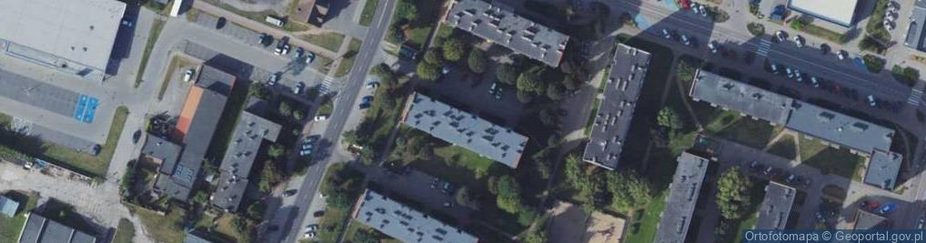 Zdjęcie satelitarne Przedsiębiorstwo Handlowo Usługowe