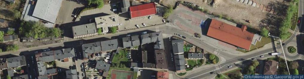Zdjęcie satelitarne Przedsiębiorstwo Handlowo Usługowe
