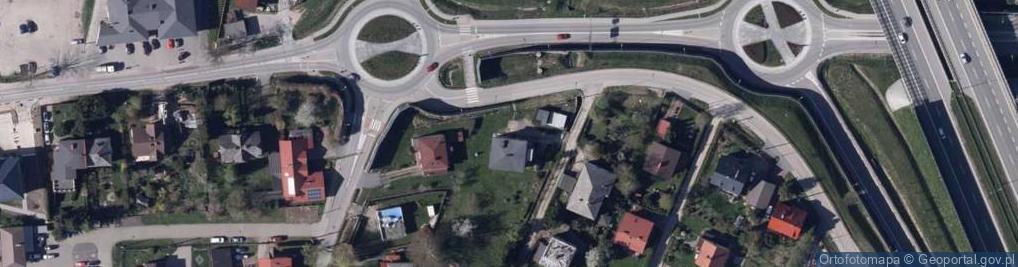 Zdjęcie satelitarne Przedsiębiorstwo Handlowo Usługowe