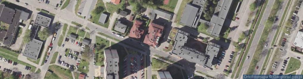 Zdjęcie satelitarne Przedsiębiorstwo Handlowo Usługowe