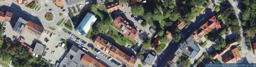 Zdjęcie satelitarne Przedsiębiorstwo Handlowo Usługowe