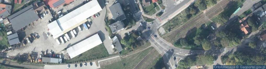 Zdjęcie satelitarne Przedsiębiorstwo Handlowo Usługowe