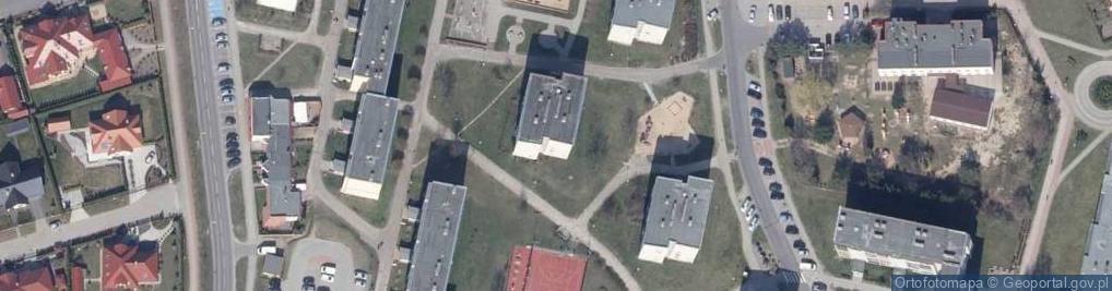 Zdjęcie satelitarne Przedsiębiorstwo Handlowo Usługowe