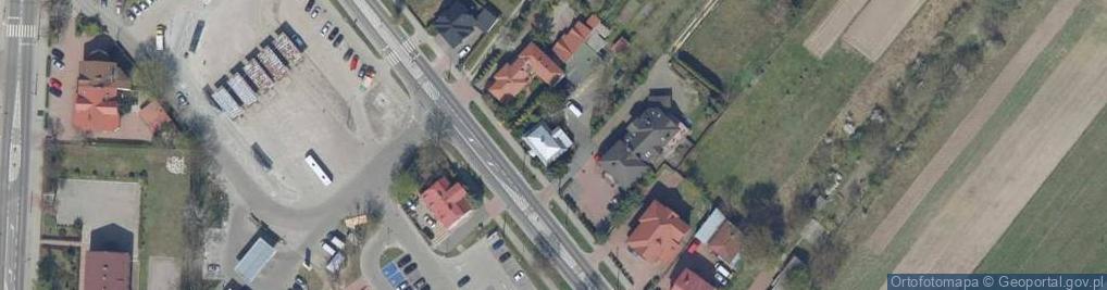 Zdjęcie satelitarne Przedsiębiorstwo Handlowo Usługowo Produkcyjne Altax Wiesław Dominik Glinkowski Mirosława Glinkowska