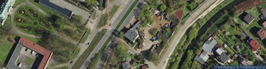 Zdjęcie satelitarne Przedsiębiorstwo Handlowo Usługowo Produkcyjne Elbet w Likwidacji
