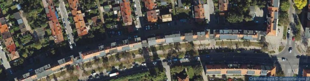 Zdjęcie satelitarne Przedsiębiorstwo Handlowo Usługowo Produkcyjne Gaja Import Export