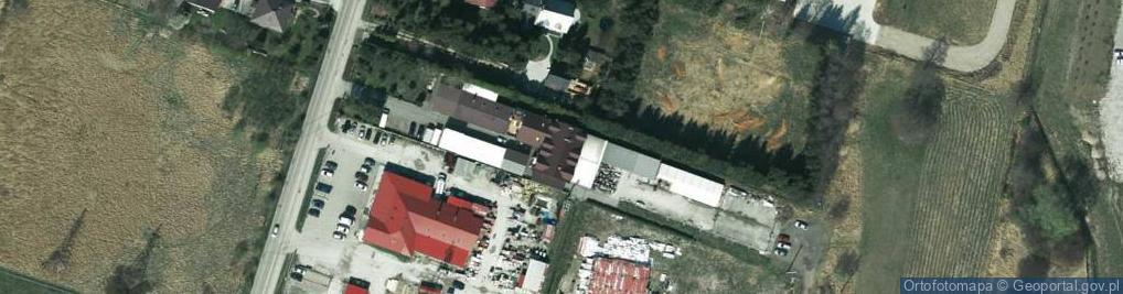 Zdjęcie satelitarne Przedsiębiorstwo Handlowo Usługowo Produkcyjne K&z Piotr Zapała Katarzyna Zapała