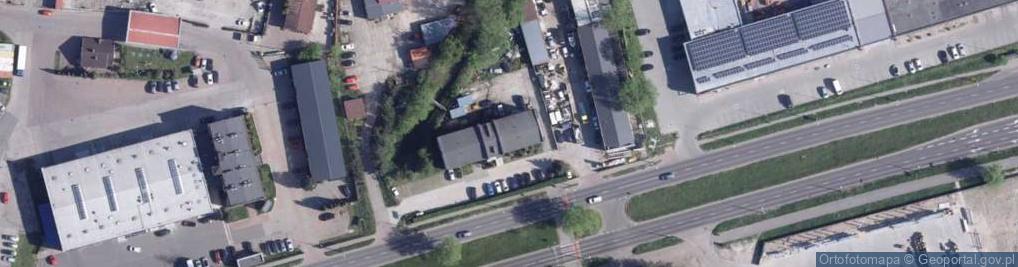 Zdjęcie satelitarne Przedsiębiorstwo Handlowo Usługowo Produkcyjne Kartor