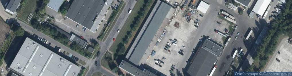 Zdjęcie satelitarne Przedsiębiorstwo Handlowo Usługowo Produkcyjne Sanit Ka A Tomkowicz J Tomkowicz