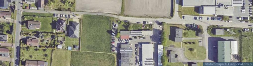Zdjęcie satelitarne Przedsiębiorstwo Handlowo Usługowo Remontowe Atest Anna Karczmarz Grzegorz Karczmarz