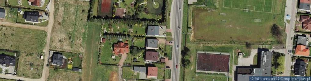 Zdjęcie satelitarne Przedsiębiorstwo Handlowo Usługowo Spedycyjne Remtruck Lucyna Siwy Mariusz Czernecki