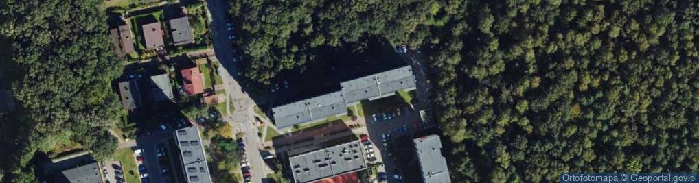 Zdjęcie satelitarne Przedsiębiorstwo Handlowo Usługowo Wielobranżowe Magaheos Sklep U Chrapola Marek Hert Marzena Gałuszka