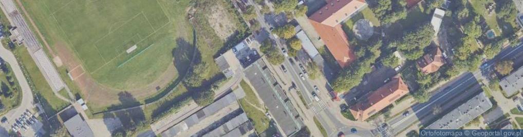 Zdjęcie satelitarne Przedsiębiorstwo Handlu i Usług