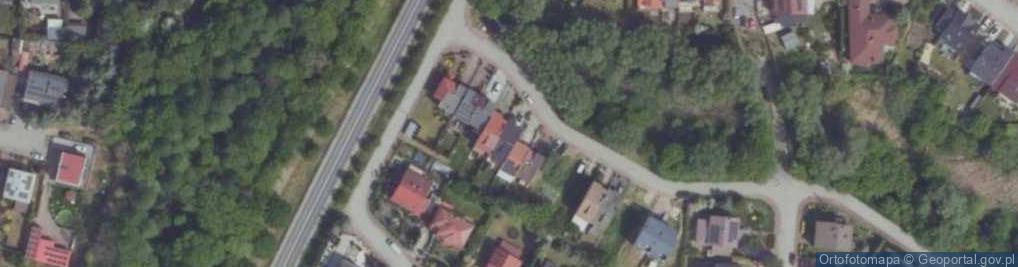 Zdjęcie satelitarne Przedsiębiorstwo Hanldowo-Usługowe Oli - Ali Magdalena Gralewicz