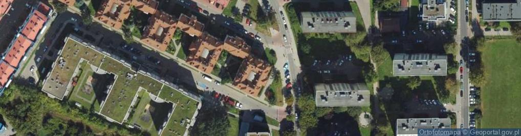 Zdjęcie satelitarne Przedsiębiorstwo Interaqua Krzysztof Geisler Krzysztof Bednarz