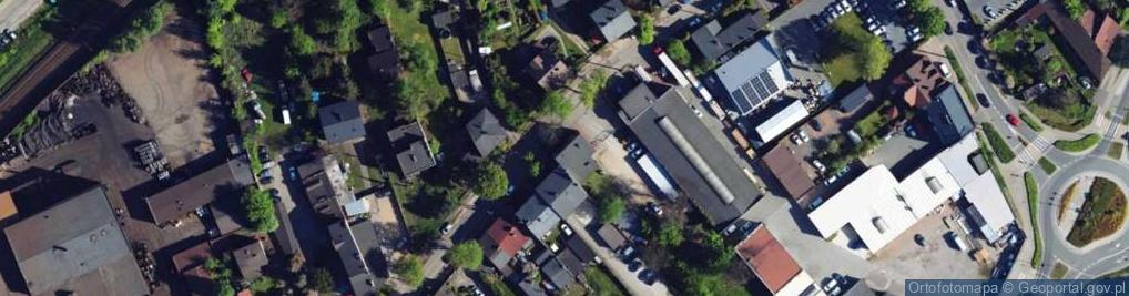 Zdjęcie satelitarne Przedsiębiorstwo Inżynierii Środowiska Ekosan
