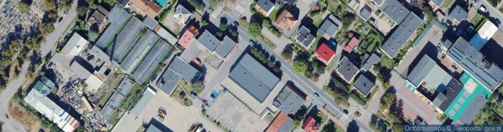 Zdjęcie satelitarne Przedsiębiorstwo Komunalne w Tucholi