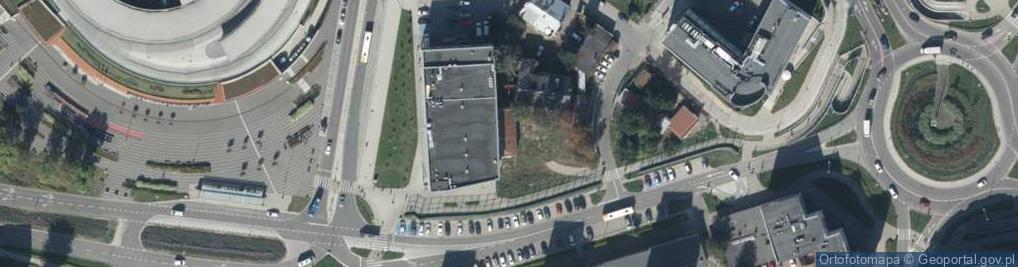 Zdjęcie satelitarne Przedsiębiorstwo Komunikacji Samochodowej w Kielcach w Upadłości