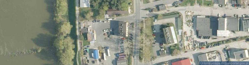 Zdjęcie satelitarne Przedsiębiorstwo Komunikacji Samochodowej w Puławach