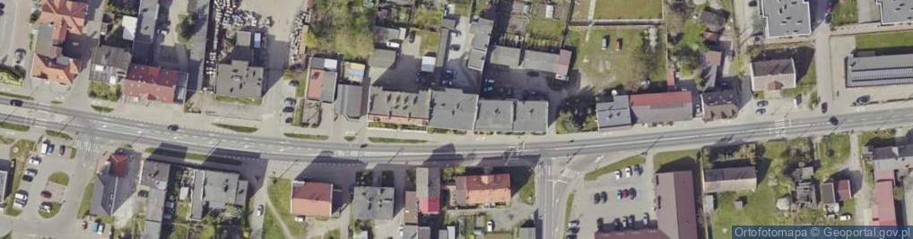 Zdjęcie satelitarne Przedsiębiorstwo Komunikacji Samochodowej