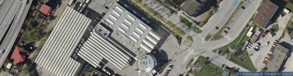 Zdjęcie satelitarne Przedsiębiorstwo Komunikacji Trolejbusowej