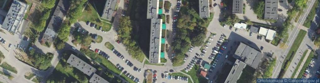 Zdjęcie satelitarne Przedsiębiorstwo Krzyś Jadwiga Wójcik Krzysztof Wójcik