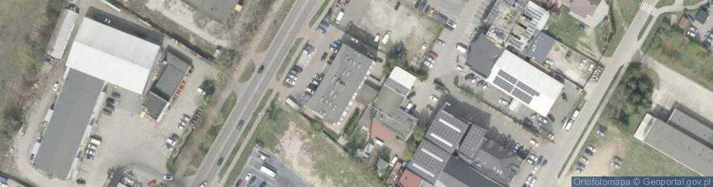 Zdjęcie satelitarne Przedsiębiorstwo Obrotu Artykułami Spożywczymi
