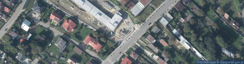 Zdjęcie satelitarne Przedsiębiorstwo Obrotu Maszyn i Surowców Pomis Myłek M Krzysztoń D