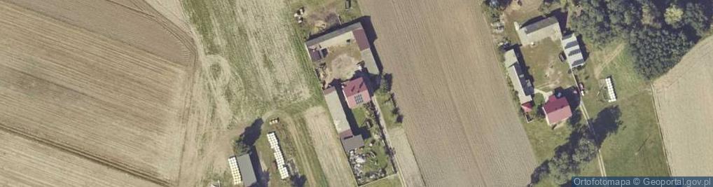 Zdjęcie satelitarne Przedsiębiorstwo Obrotu Odpadami Ekoter Teresa Pściuk Teresa Kubiak