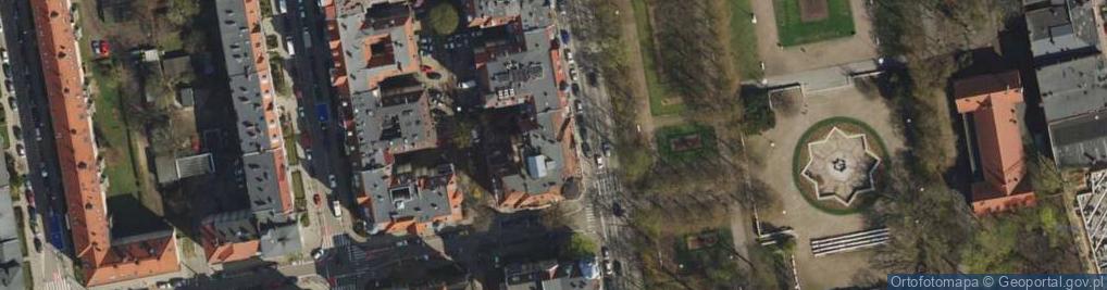 Zdjęcie satelitarne Przedsiębiorstwo Park