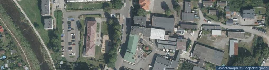 Zdjęcie satelitarne Przedsiębiorstwo Pielęgnacji Kompleksów Leśnych i Zadrzewień Cen