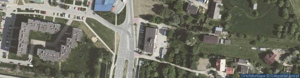 Zdjęcie satelitarne Przedsiębiorstwo Poligraficzne Deka Leszek Domański Adam Klimczak Władysław Trojanowski