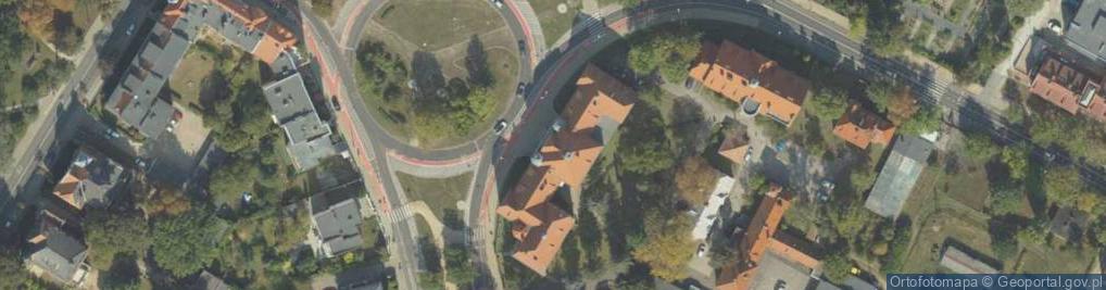 Zdjęcie satelitarne Przedsiębiorstwo Poligraficzne Gedruk Grzegorz Sadowski Bożena Sadowska