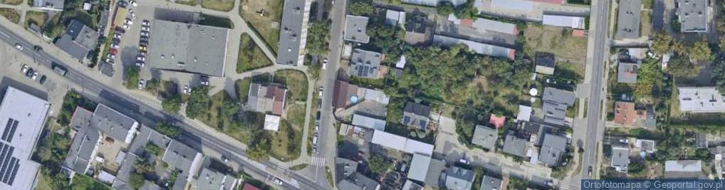 Zdjęcie satelitarne Przedsiębiorstwo Prod Handl Usł Pok Art w Ojczenasz K Kwiatkowski