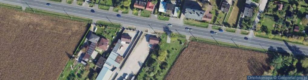 Zdjęcie satelitarne Przedsiębiorstwo Produk Handl Usługowe Mabak