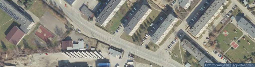 Zdjęcie satelitarne Przedsiębiorstwo Produk Hanlowo Usługowe Agencja Pośred