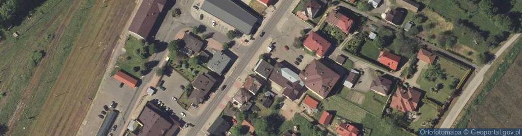 Zdjęcie satelitarne Przedsiębiorstwo Produkcji Handlu i Usług Nina Nizioł J Różycki T