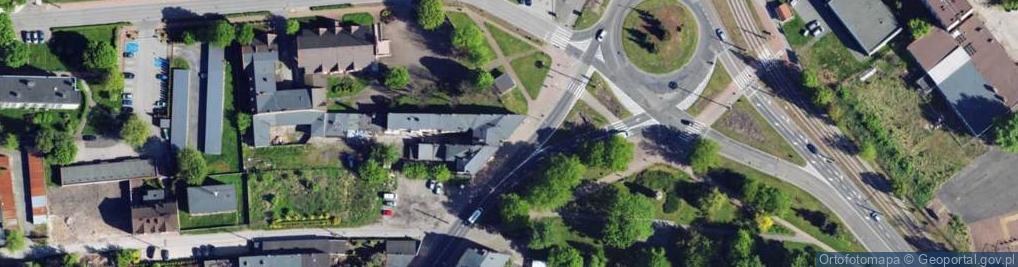Zdjęcie satelitarne Przedsiębiorstwo Produkcyjne Szron
