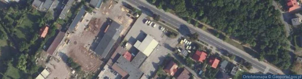 Zdjęcie satelitarne Przedsiębiorstwo Produkcyjno Handlowe Frantex Export Import