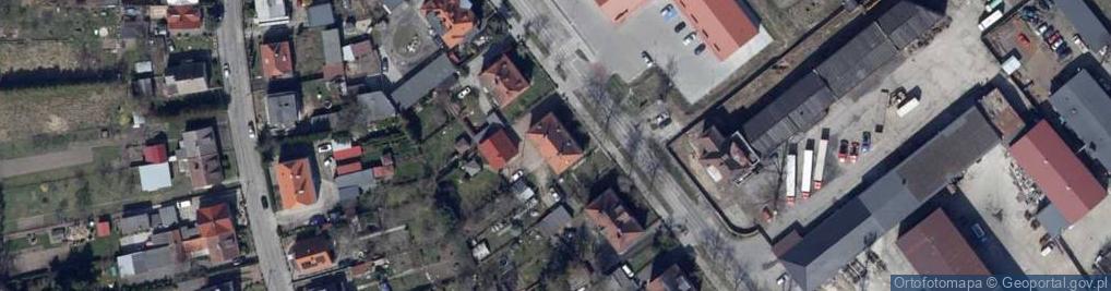 Zdjęcie satelitarne Przedsiębiorstwo Produkcyjno Handlowe Maan Maria Binkiewicz Zbigniew Mazur
