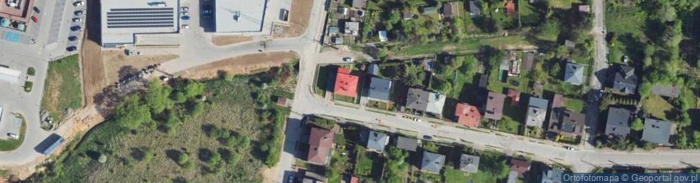 Zdjęcie satelitarne Przedsiębiorstwo Produkcyjno Handlowe Meggi Import Eksport Szklarkowska