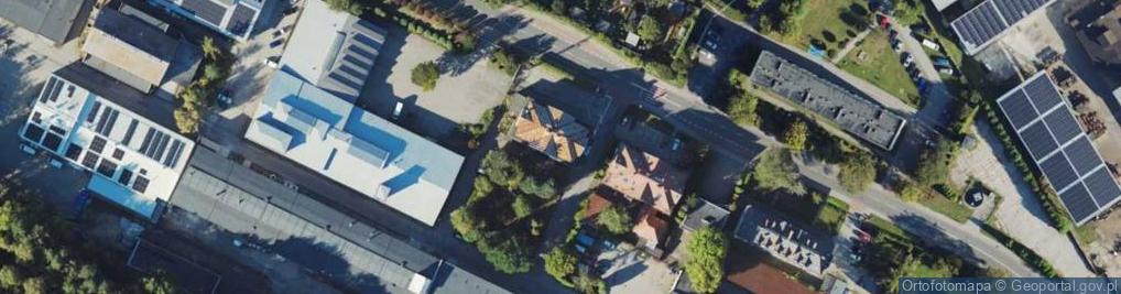 Zdjęcie satelitarne Przedsiębiorstwo Produkcyjno - Handlowe Plaston Piotr Śliwka Nazwa Skrócona: PPH Plaston